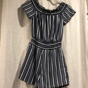 Off the shoulder romper!